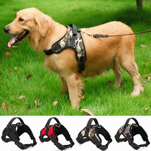 Heavy Duty Dog Pet Harness Collar Adjustable