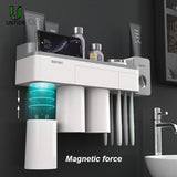 Automatic Toothpaste Dispenser Toiletries Storage Rack