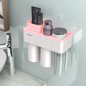 Automatic Toothpaste Dispenser Toiletries Storage Rack