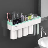 Automatic Toothpaste Dispenser Toiletries Storage Rack