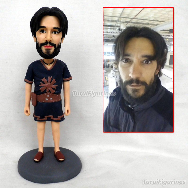 Handmade Polymer Clay Dolls Custom Bobblehead