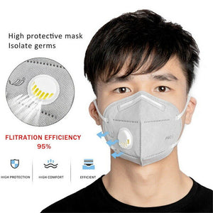 5pcs  Anti-dust Anti-fog Anti Hygiene Protective Mouth Face Masks