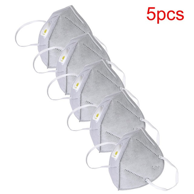 5pcs  Anti-dust Anti-fog Anti Hygiene Protective Mouth Face Masks